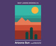 Mast Landing Arizona Sun